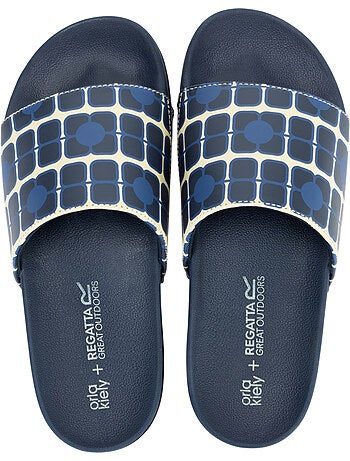Regatta - Claquettes motif/style coquelicot géant ORLA KIELY