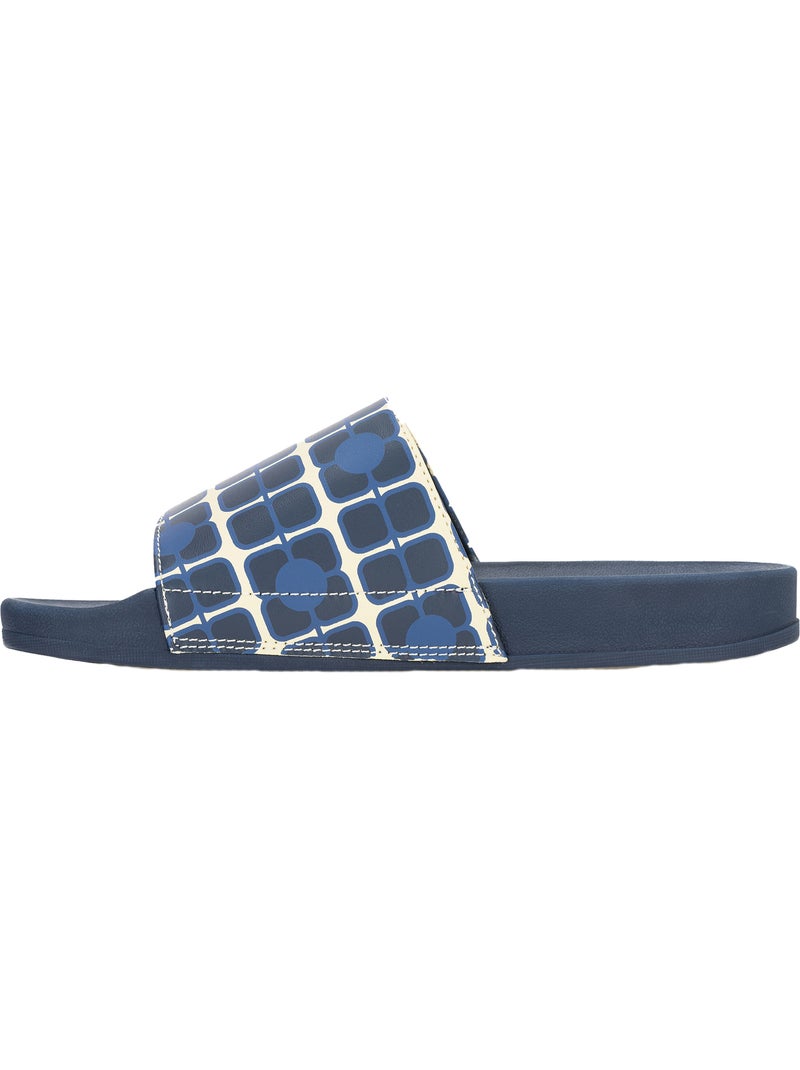 Regatta - Claquettes motif/style coquelicot géant ORLA KIELY Bleu marine - Kiabi