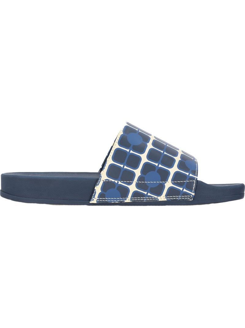 Regatta - Claquettes motif/style coquelicot géant ORLA KIELY Bleu marine - Kiabi