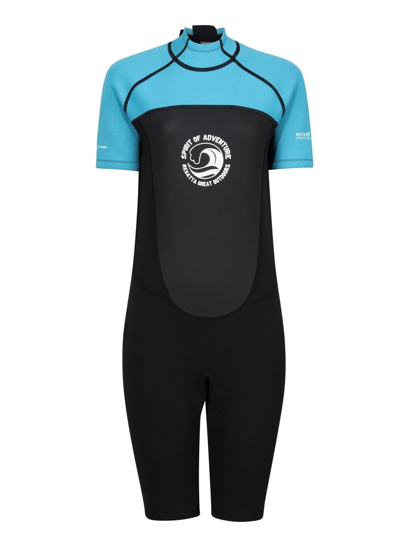 Regatta - Combinaison de plongée SHORTY Bleu turquoise - Kiabi