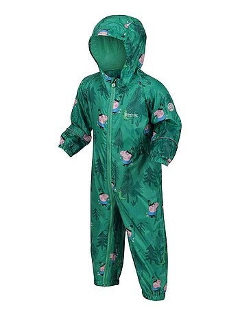 Regatta - Combinaison de ski motif Peppa Pig motif/style Dinosaure