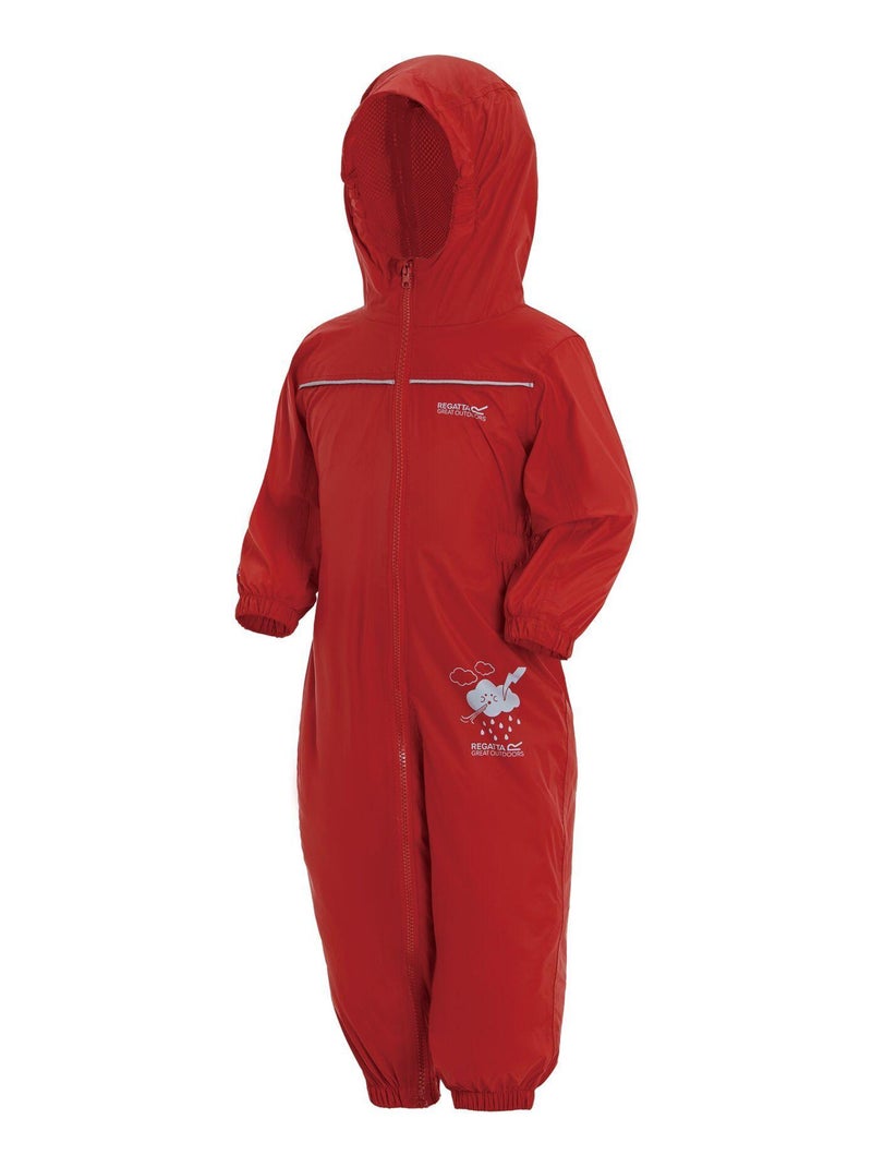 Regatta - Combinaison imperméable - Bébé Rouge - Kiabi