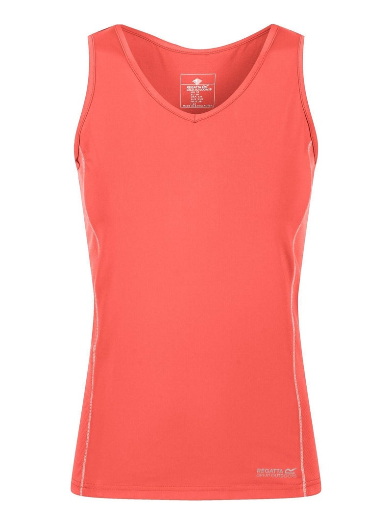 Regatta - Débardeur de sport VAREY Orange corail - Kiabi