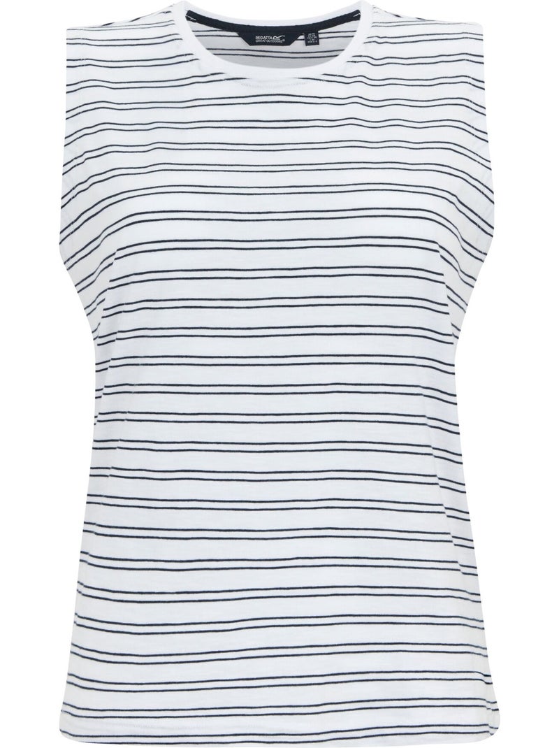 Regatta - Débardeur FARIENE Blanc Bleu - Kiabi