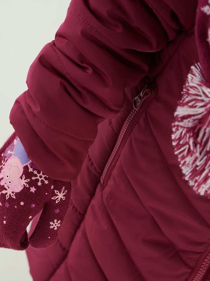 Regatta - Ensemble chapeau, gants et écharpe Rose rouge - Kiabi