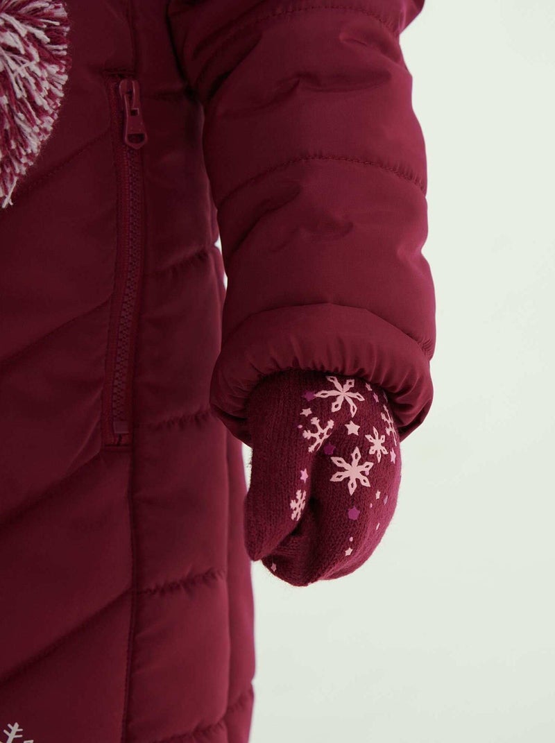 Regatta - Ensemble chapeau, gants et écharpe Rose rouge - Kiabi