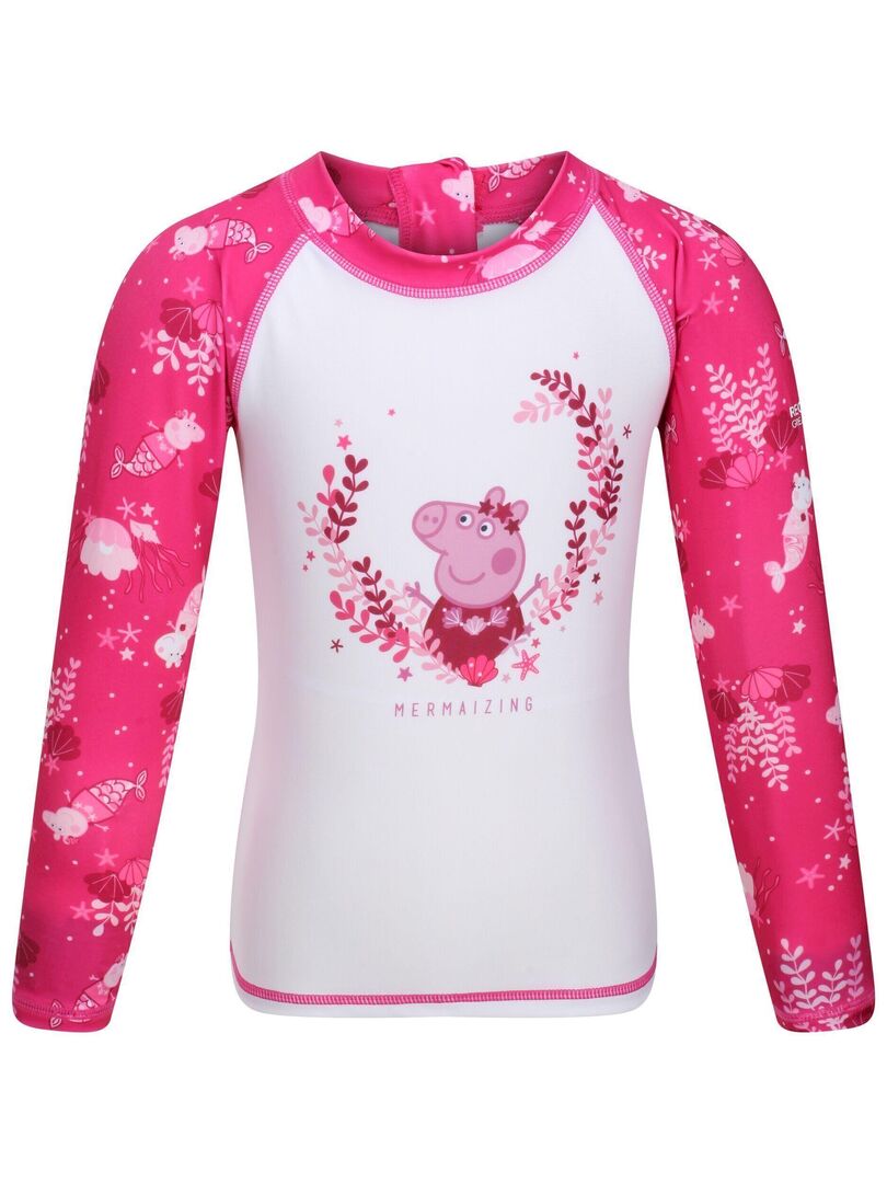 Regatta - Ensemble Haut de bain anti-irritation Blanc Rose - Kiabi