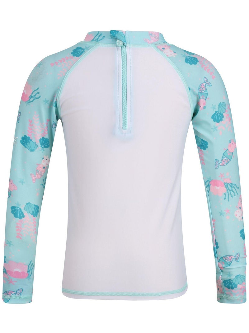 Regatta - Ensemble Haut de bain anti-irritation Bleu Blanc - Kiabi