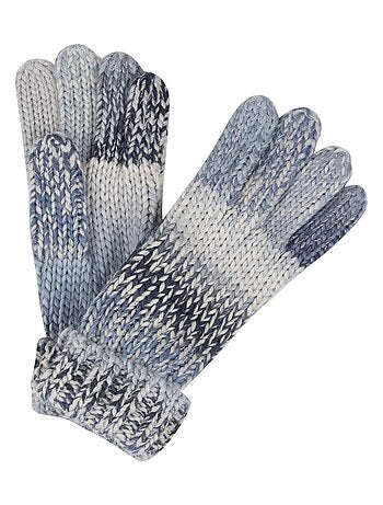 Paire de gants mitaines en sherpa - Blanc - Kiabi - 7.00€