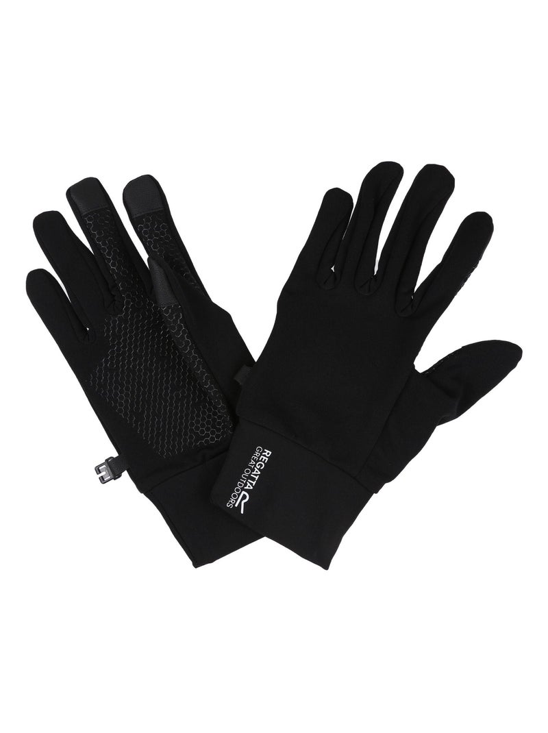 Regatta - Gants tactiles TOUCHTIP STRETCH Noir - Kiabi