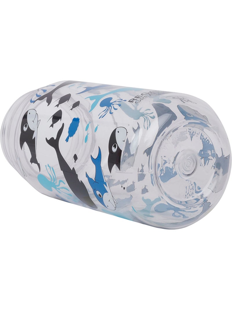 Regatta - Gourde motif/style Bubbles le requin Bleu turquoise - Kiabi