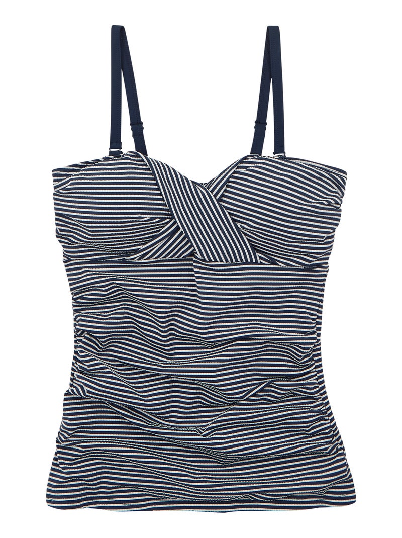 Regatta - Haut de tankini ACEANA Bleu Bleu marine Blanc - Kiabi