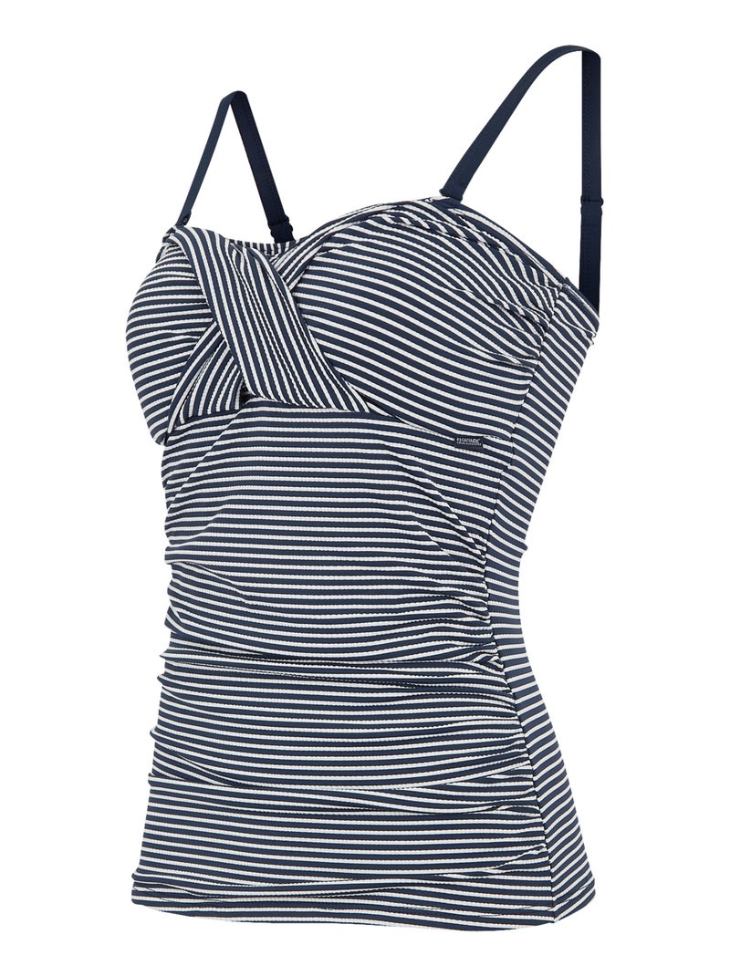 Regatta - Haut de tankini ACEANA Bleu Bleu marine Blanc - Kiabi