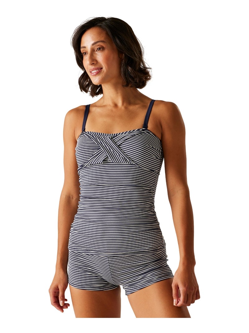 Regatta - Haut de tankini ACEANA Bleu Bleu marine Blanc - Kiabi