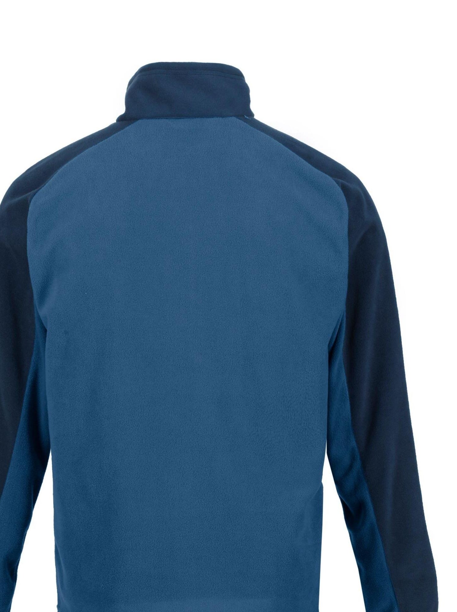 Sweat Homme Regatta Henley Bleu, Taille S, Polaire Légère Avec Demi-fermeture Zip