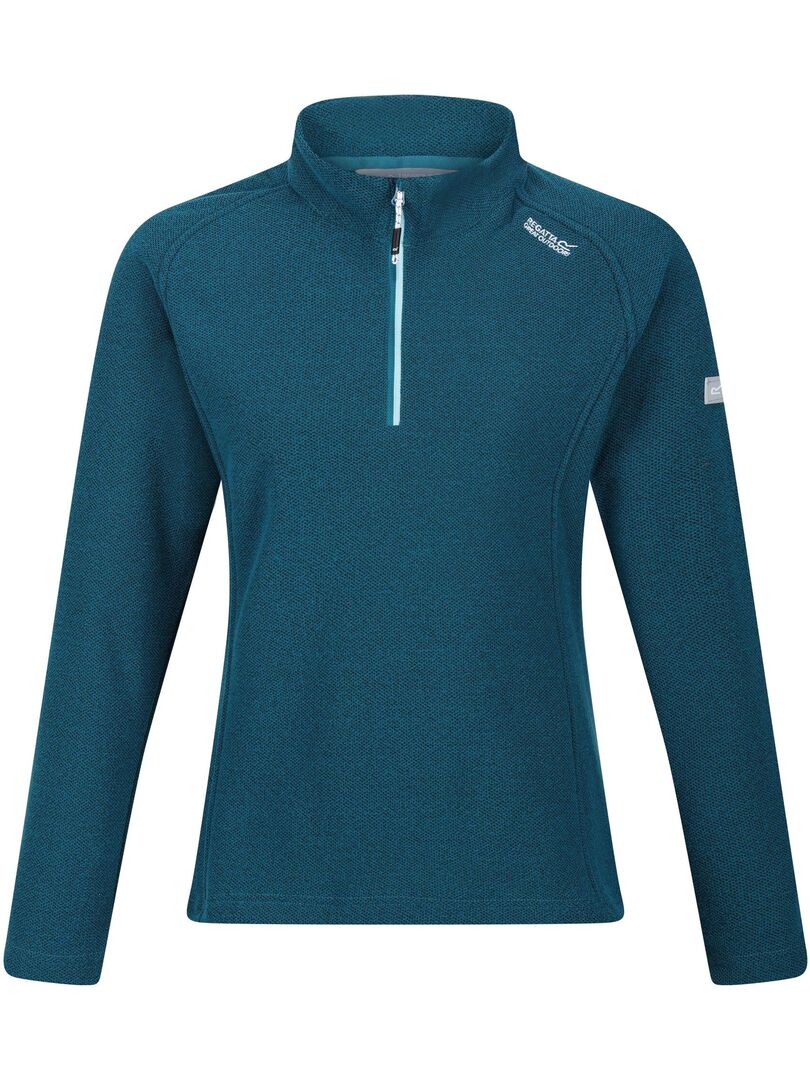 Polaire Stanley Hobson Pour Homme - Col Cheminée, Zip - 220 G/m² - Logo Brodé - Tissu Micropolaire Chaud - 7