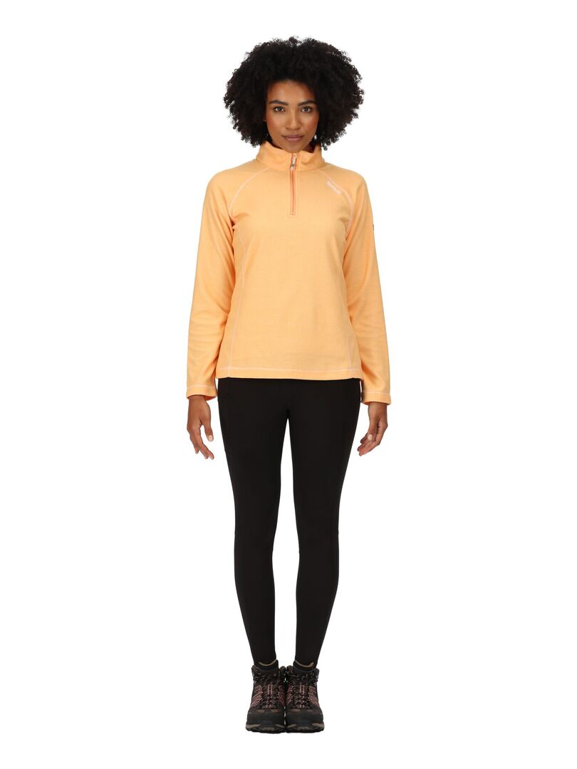 Veste Polaire REGATTA Taille 140 Pour Fille - Orange Abricot, Très Bon état D'occasion
