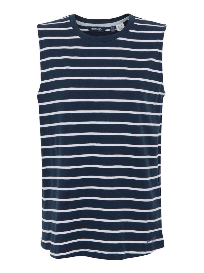 Regatta - Haut Sans manches FARIENE Bleu Bleu marine Blanc - Kiabi