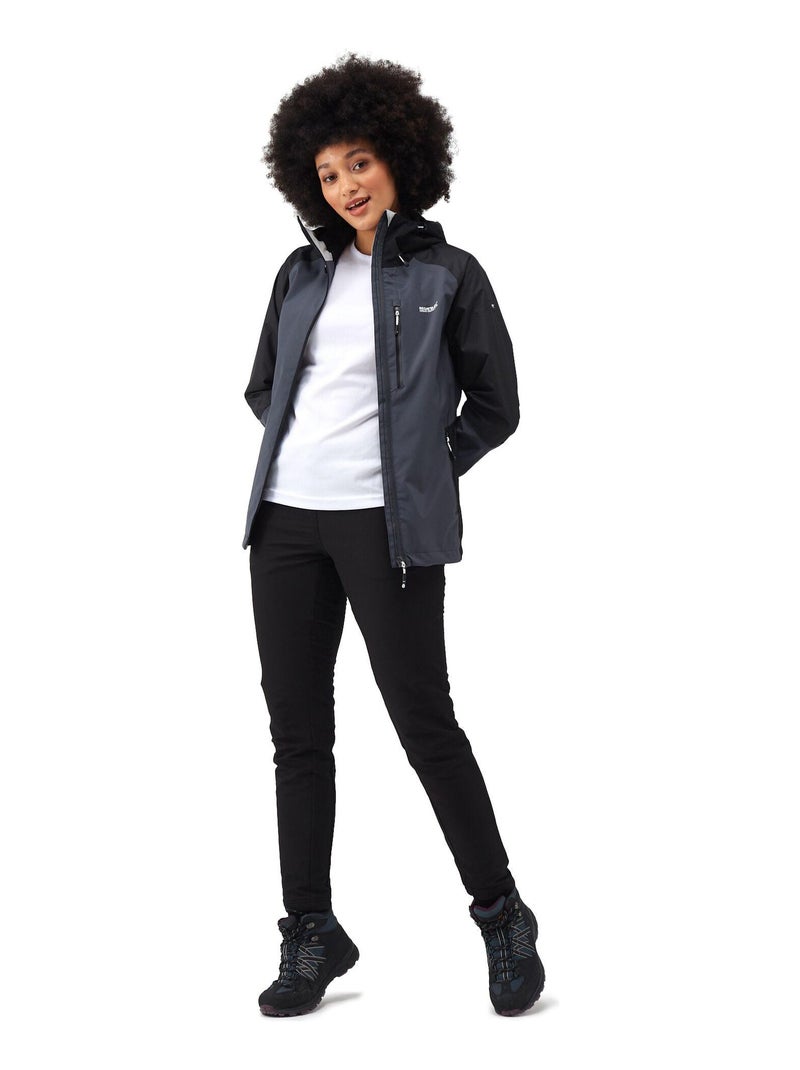 Regatta - Imperméable HIGHTON Gris Noir Noir - Kiabi