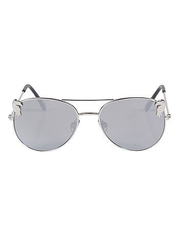 Lunettes de soleil forme aviateur - or - Kiabi - 2.75€