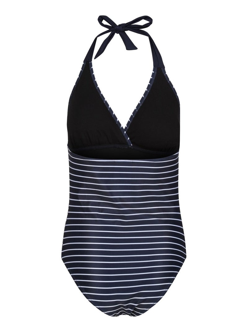 Regatta - Maillot de bain 1 pièce FLAVIA Bleu Bleu marine Blanc - Kiabi