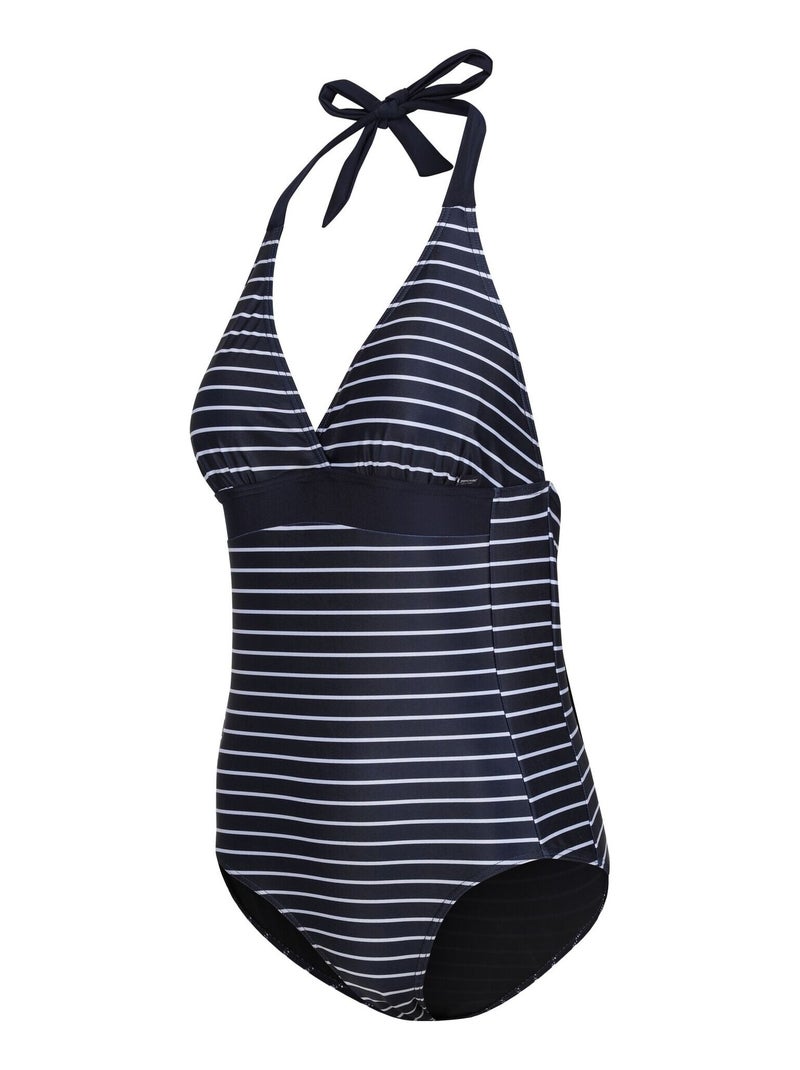 Regatta - Maillot de bain 1 pièce FLAVIA Bleu Bleu marine Blanc - Kiabi