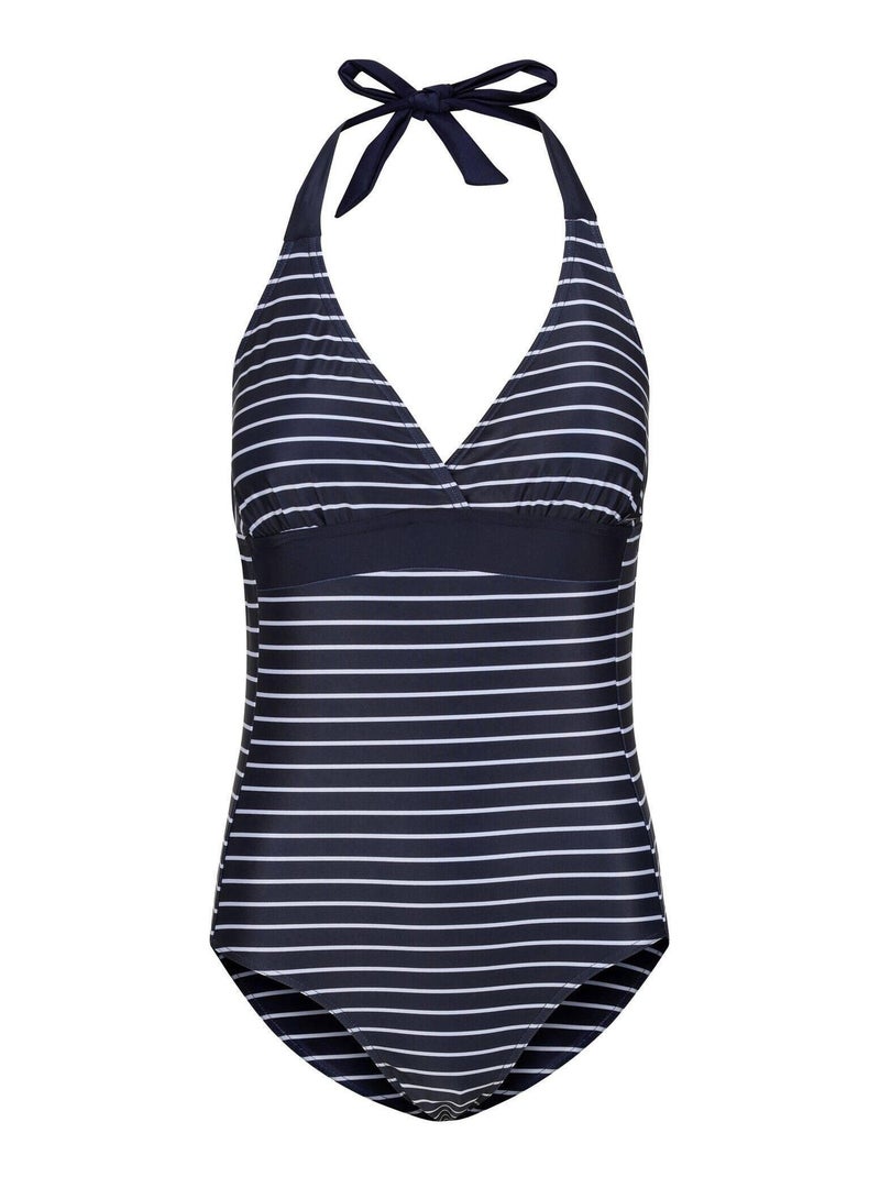 Regatta - Maillot de bain 1 pièce FLAVIA Bleu Bleu marine Blanc - Kiabi