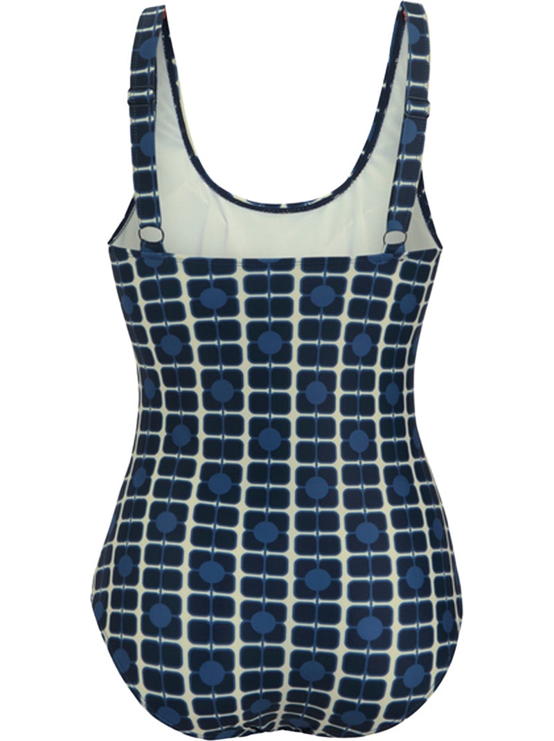 Regatta - Maillot de bain 1 pièce motif/style coquelicot ORLA KIELY Bleu marine - Kiabi