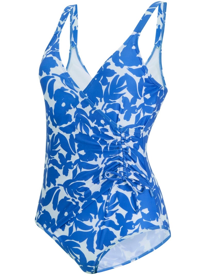 Regatta - Maillot de bain 1 pièce motif/style floral BAYLENNE Bleu - Kiabi