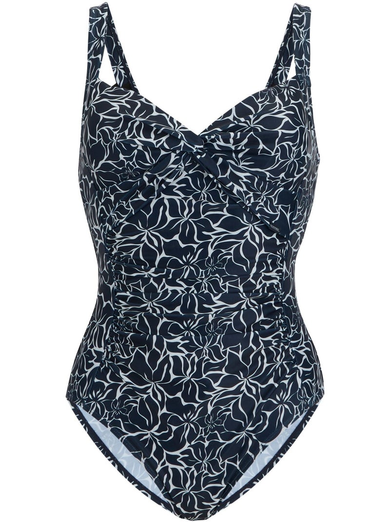 Regatta - Maillot de bain 1 pièce motif/style imprimé SAKARI Bleu marine - Kiabi