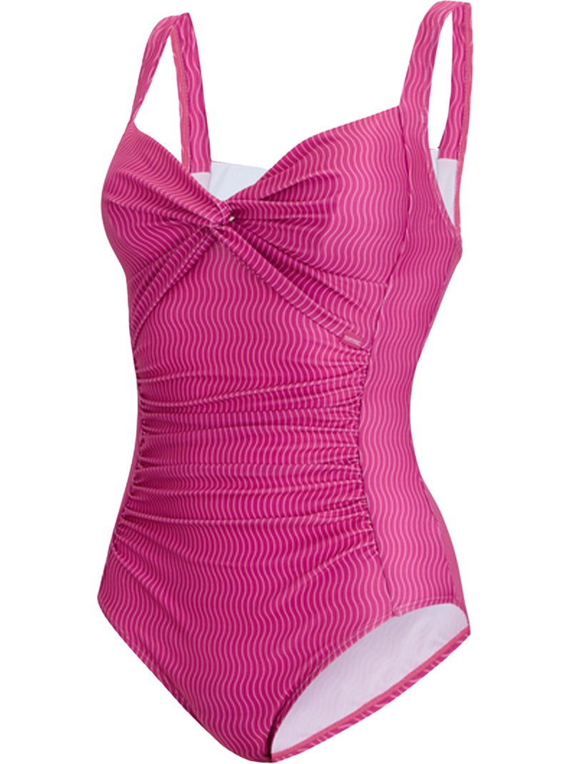 Regatta - Maillot de bain 1 pièce motif/style vague rétro SAKARI Rose - Kiabi