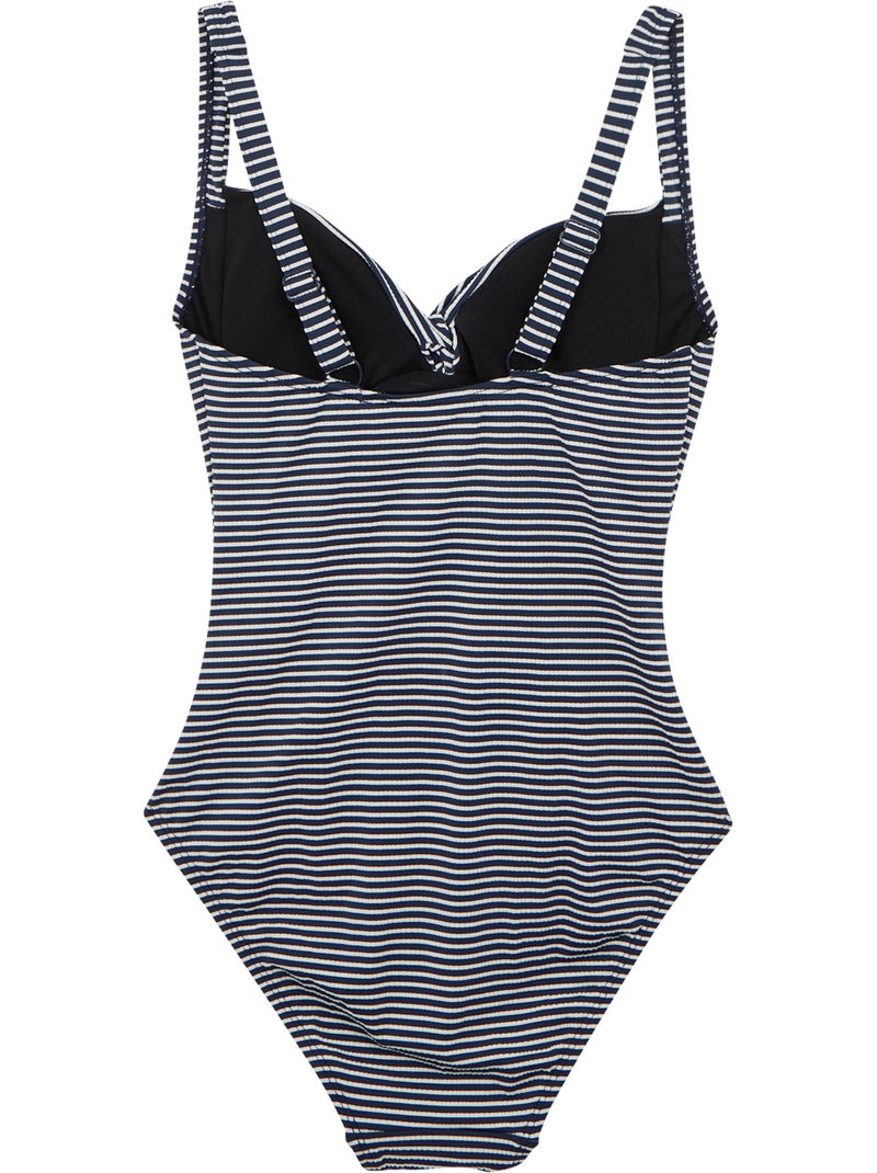 Regatta - Maillot de bain 1 pièce SAKARI Bleu Bleu marine Blanc - Kiabi