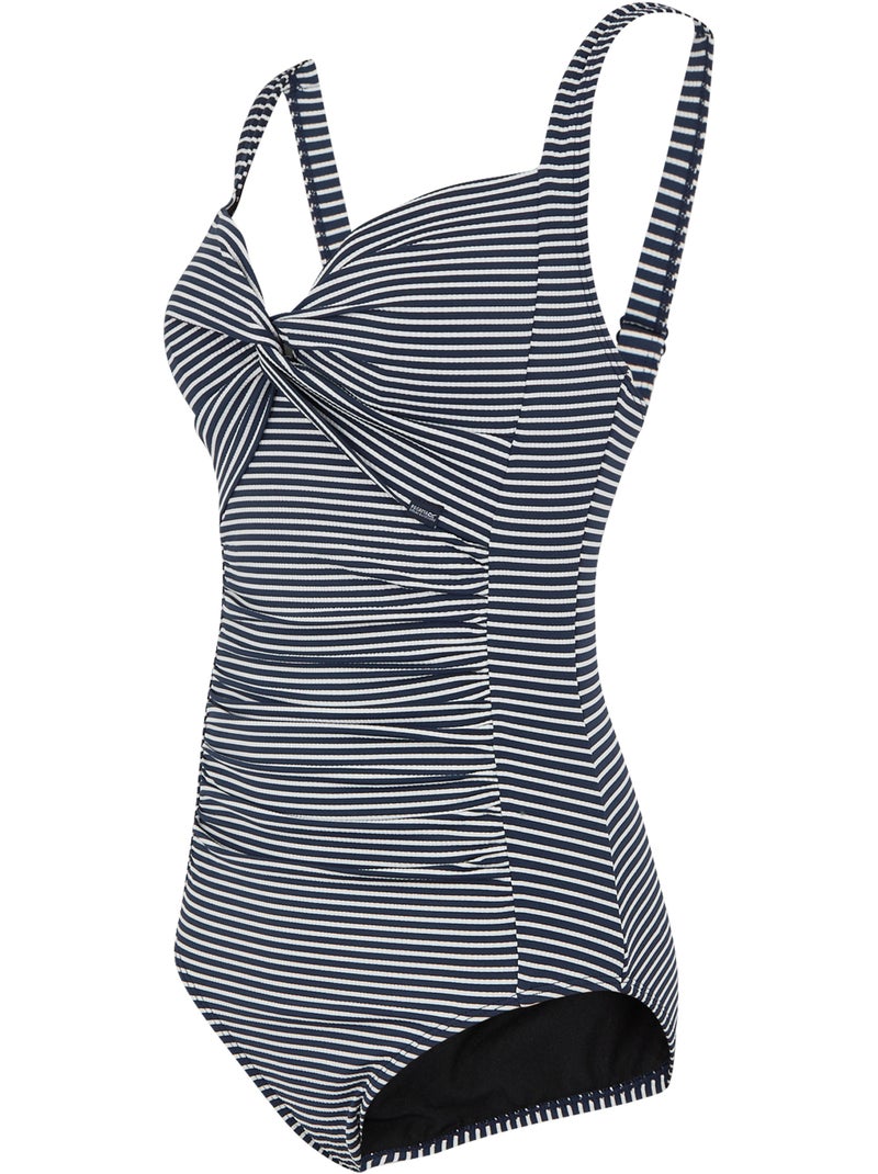 Regatta - Maillot de bain 1 pièce SAKARI Bleu Bleu marine Blanc - Kiabi