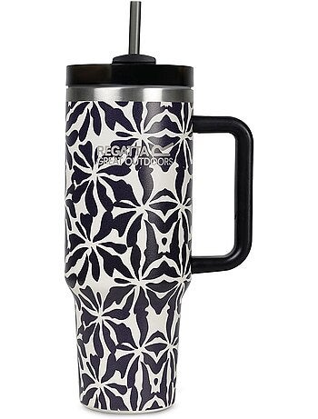 Regatta - Mug de voyage motif/style floral abstrait