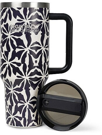 Regatta - Mug de voyage motif/style floral abstrait