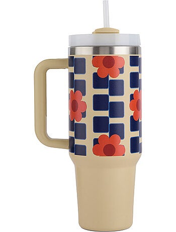 Regatta - Mug de voyage motif/style Floral ORLA KIELY