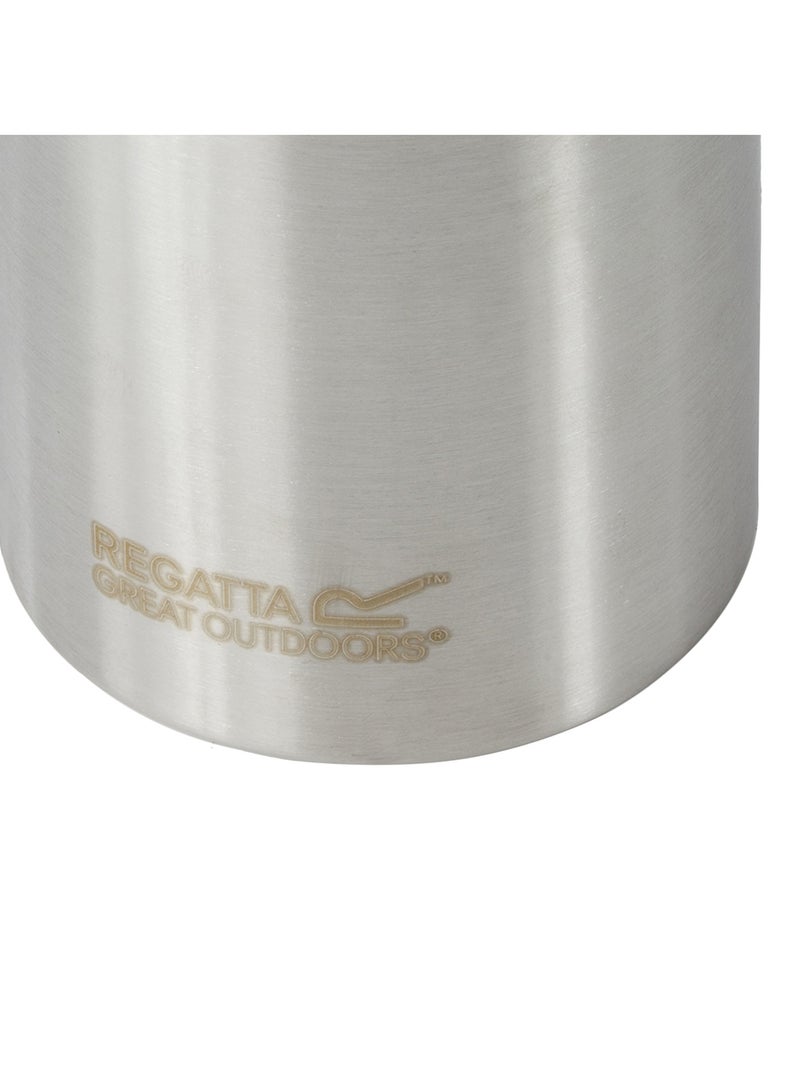 Regatta - Mug en acier avec poignée mousqueton Gris Argenté - Kiabi