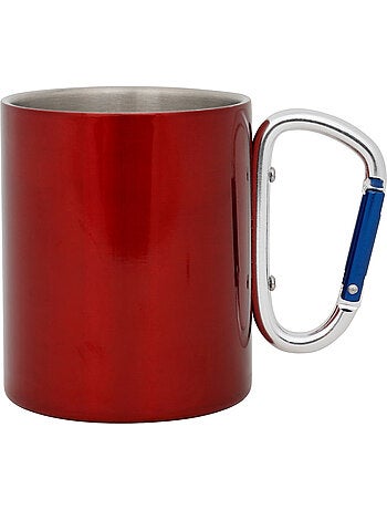 Régate - Mug en acier avec poignée mousqueton