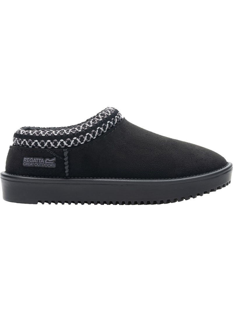 Regatta - Mules imperméables avec col à motifs RISLEY Noir - Kiabi