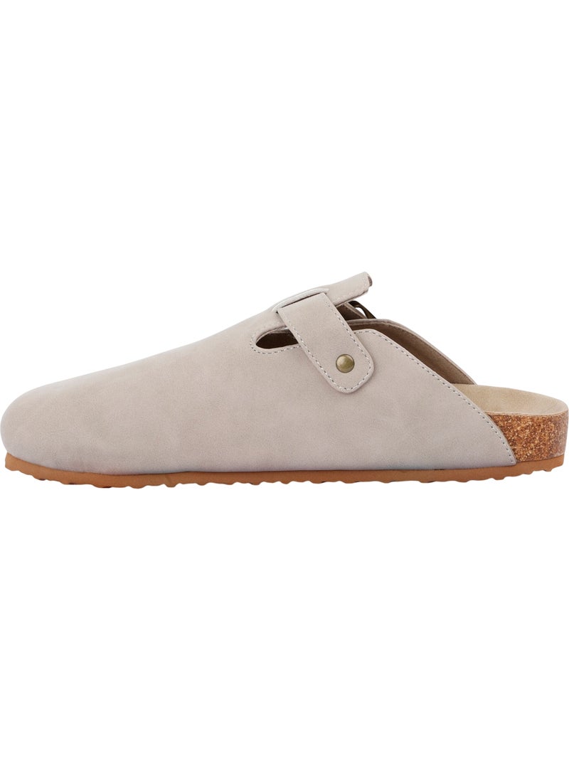 Regatta - Mules unies avec sangle à boucle KABER Blanc nacré - Kiabi