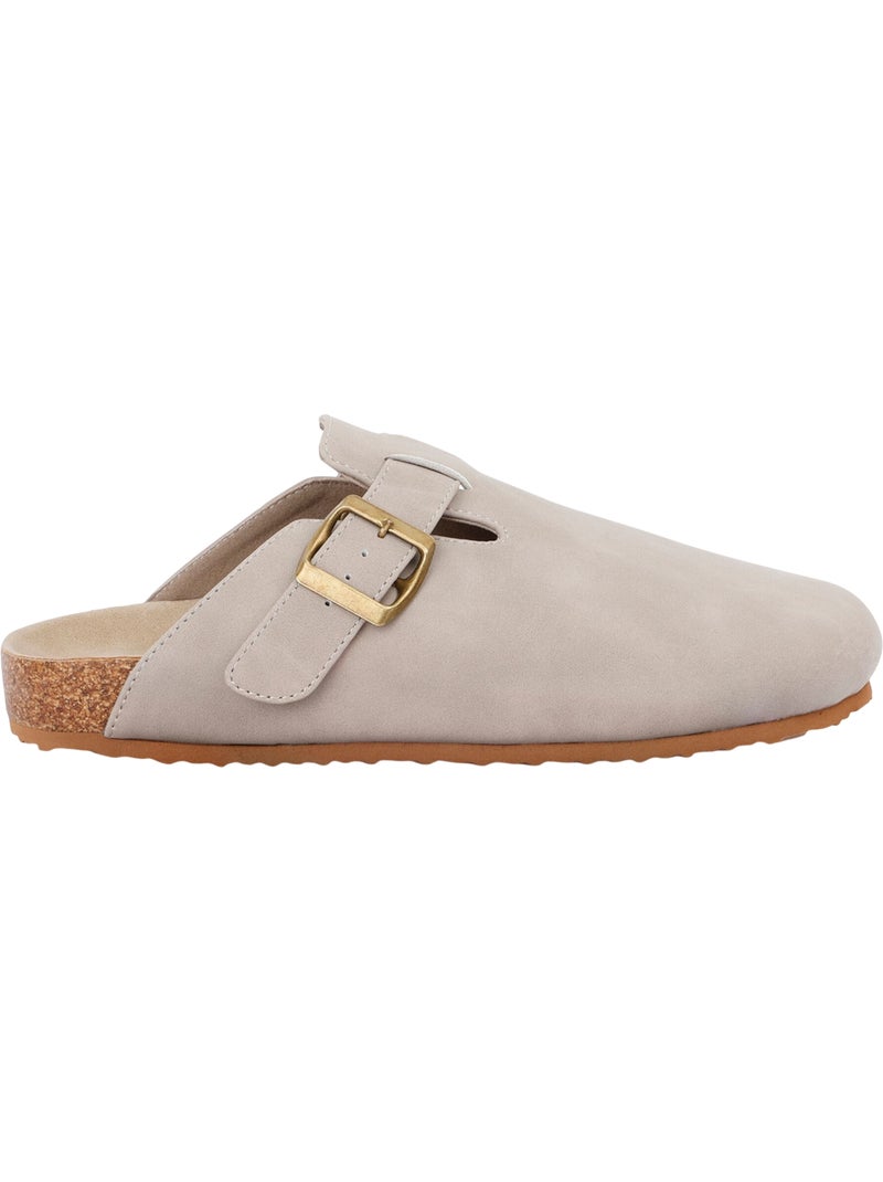 Regatta - Mules unies avec sangle à boucle KABER Blanc nacré - Kiabi