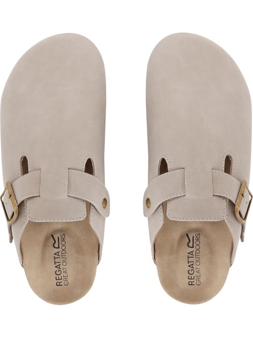 Regatta - Mules unies avec sangle à boucle KABER - Kiabi