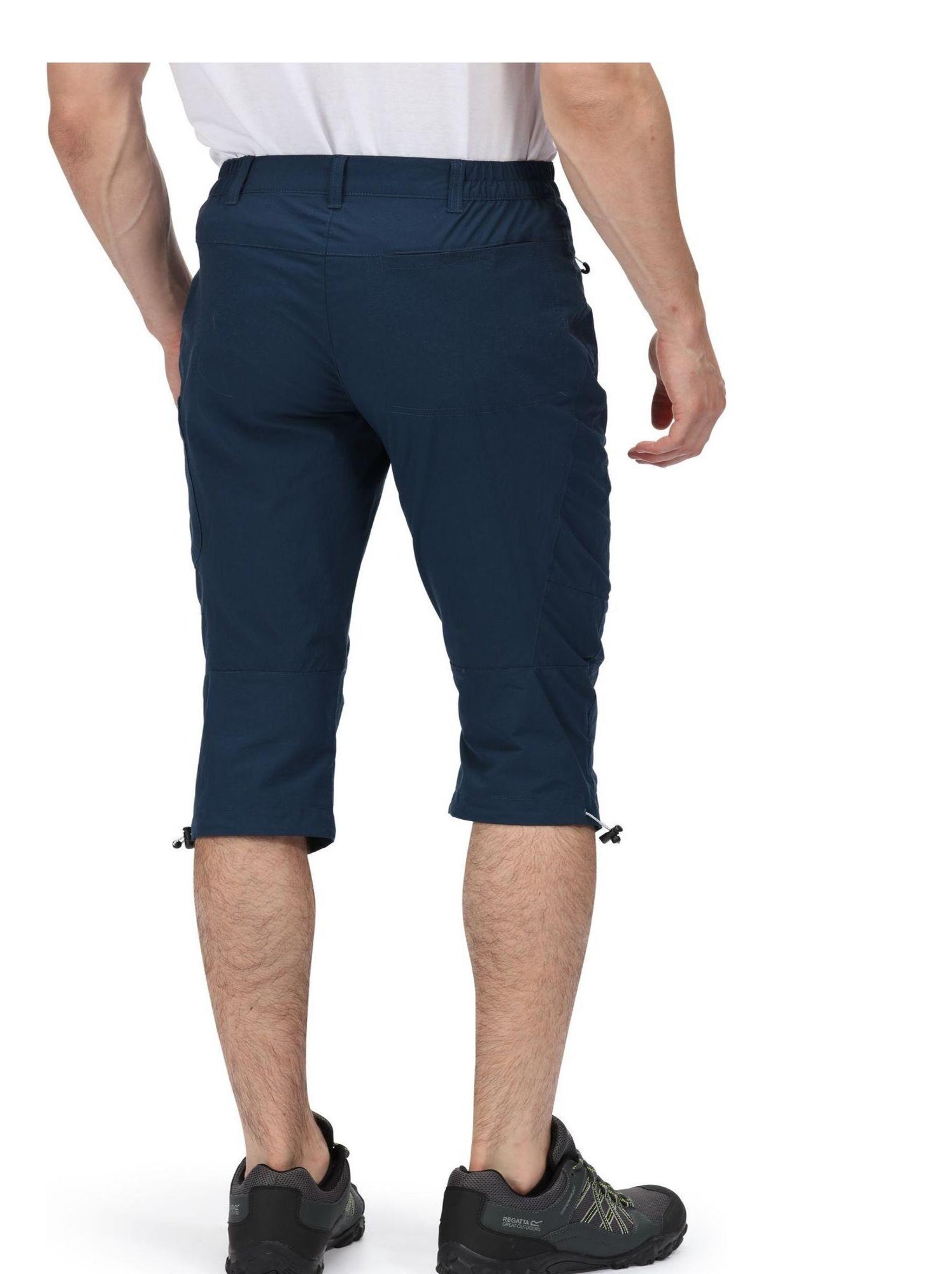 Pantalon Court Femme Regatta Shorebella - Taille élastique, Protection UV 50+, Poches Multiples - Viscose/coton - 5