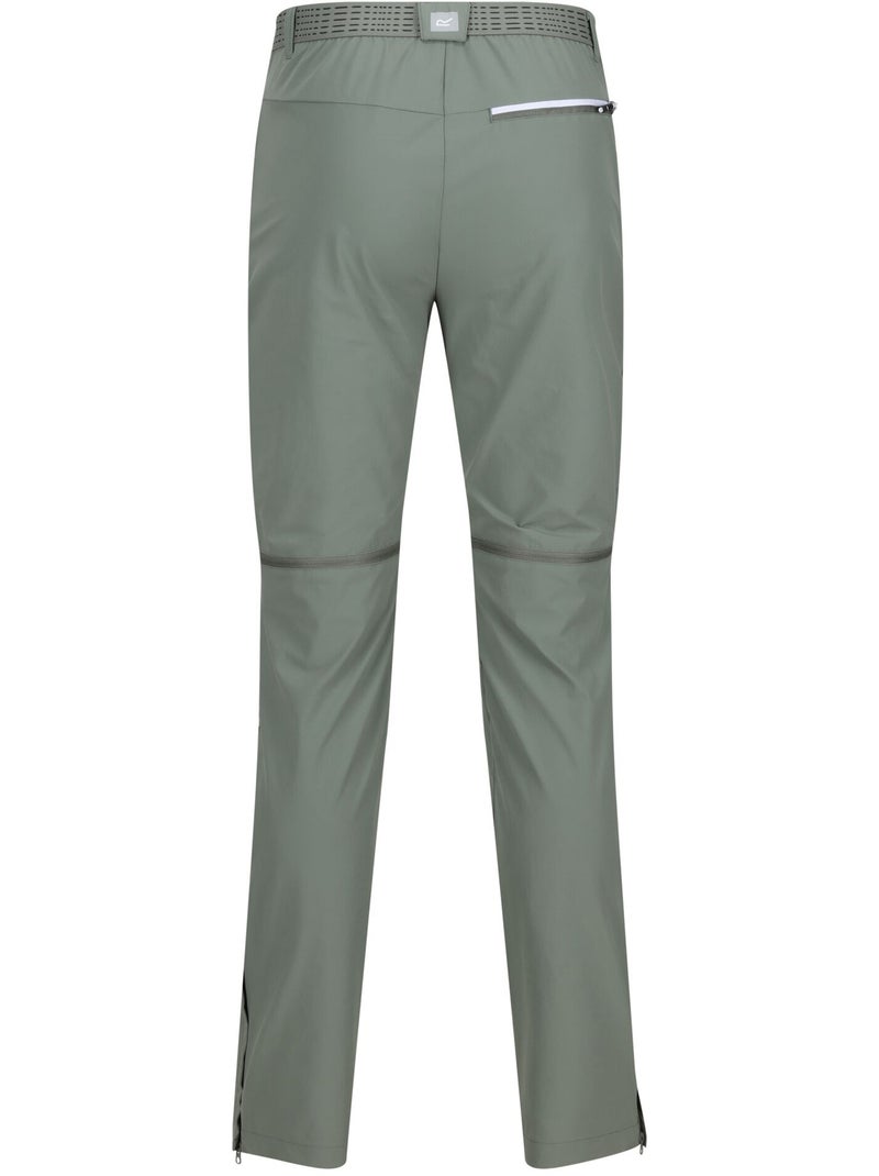 Regatta - Pantalon à taille semi-élastiquée 2-en-1 MOUNTAIN Vert pastel - Kiabi