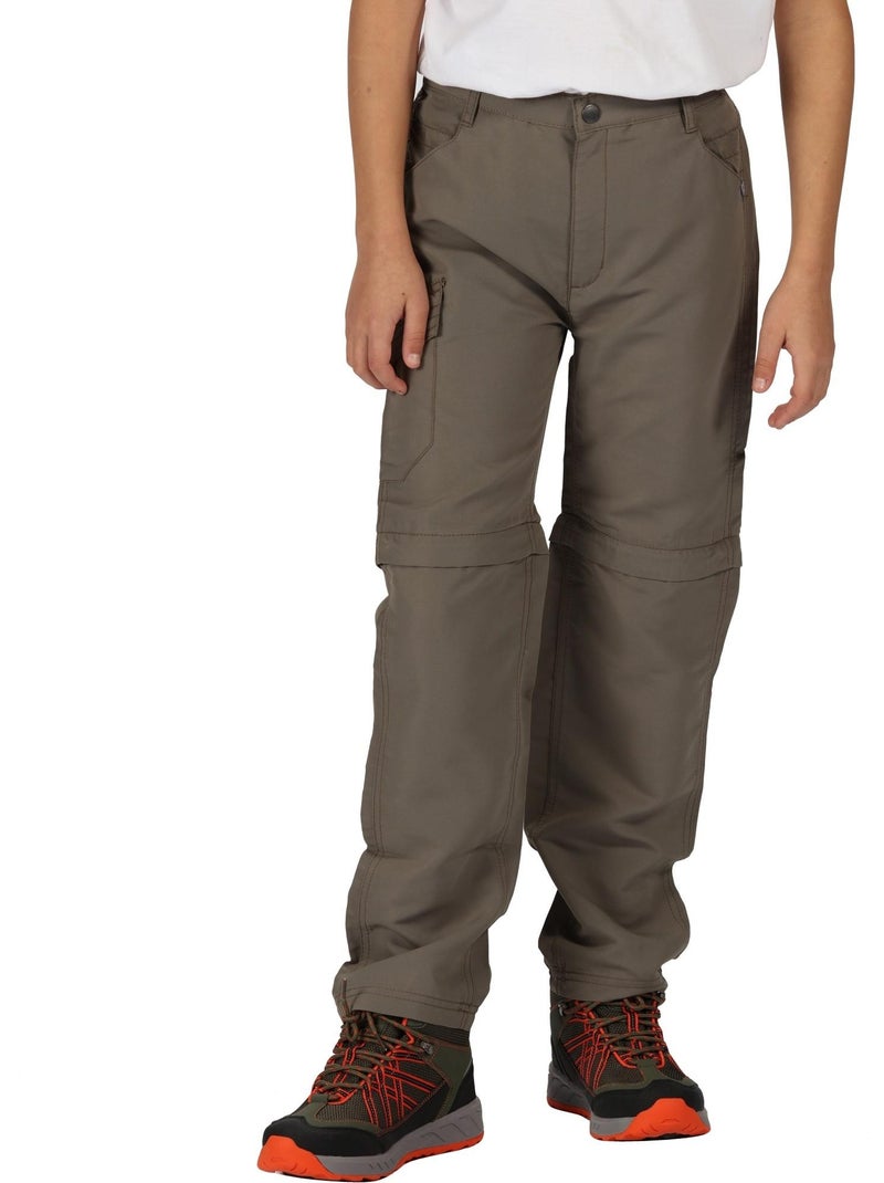 Regatta - Pantalon convertible SORCER Kaki - Kiabi