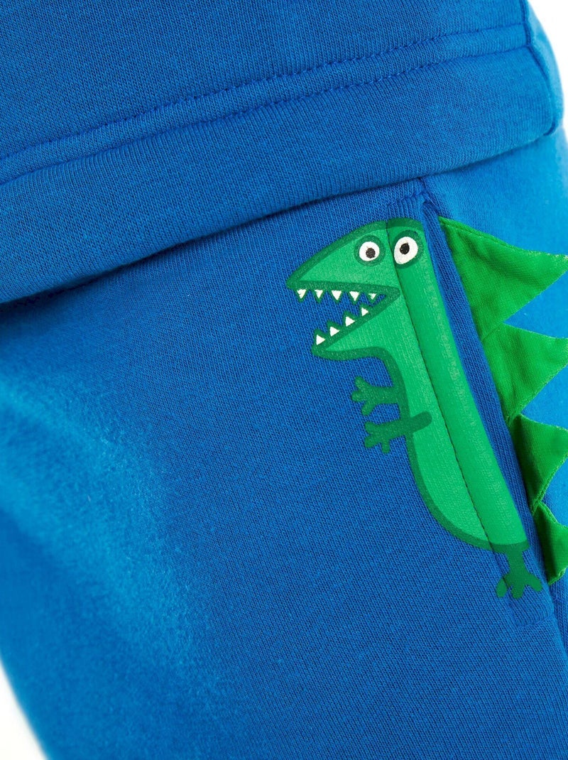 Regatta - Pantalon de jogging motif Peppa Pig (Monsieur Dinosaure, Peppa Pig) Bleu électrique - Kiabi