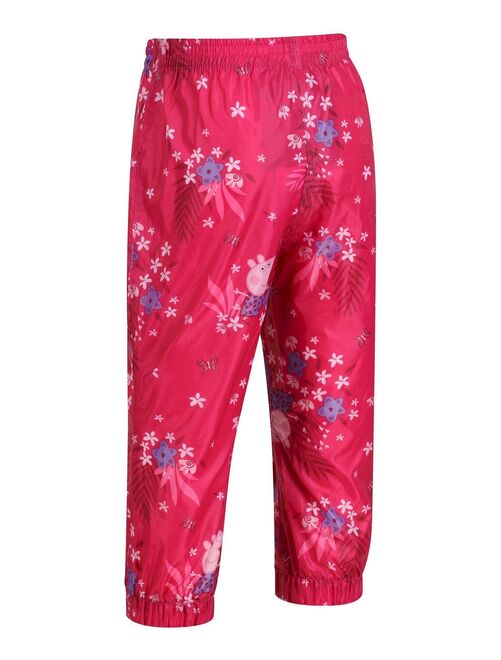 Pantalon Imperméable De Pluie Mi-Long Enfant Cute Outdoor-Avec Bande  Réfléchissante,Pantalon De Pluie Imperméable Enfant Respirant , Imperméable  l'eau Sale Preuve Pantalons (Rose chaud, 1-2 Years) : : Mode