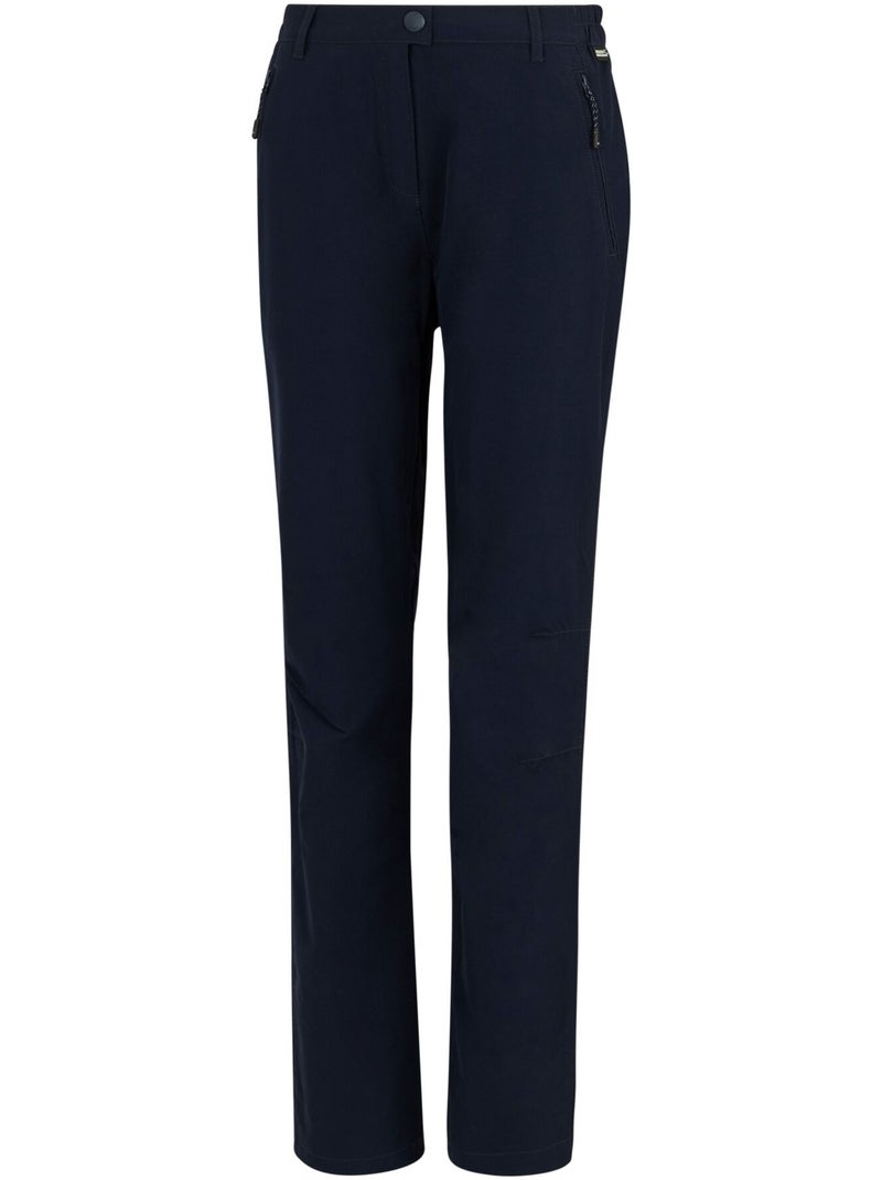 Regatta - Pantalon de randonnée à taille semi-élastiquée HIGHTON Bleu marine - Kiabi