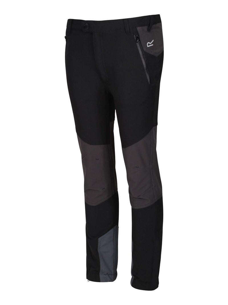Regatta - Pantalon de randonnée TECH MOUNTAIN Noir Noir - Kiabi