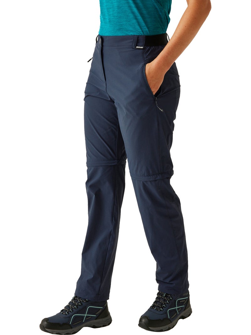 Regatta - Pantalon de randonnée TRAVEL LIGHT Bleu marine - Kiabi